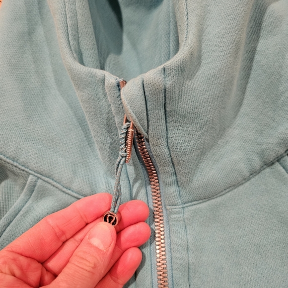 Lululemon Half Zip Scuba Cropped Hoodie - Picture 2 of 5